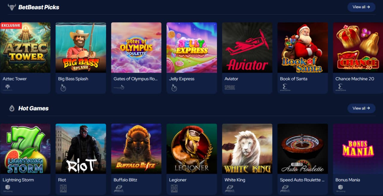 BetBeast Casino review