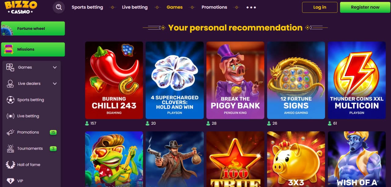 Bizzo Casino review
