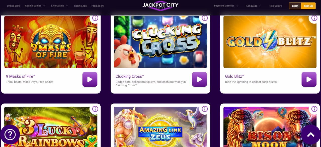Jackpot City Casino review